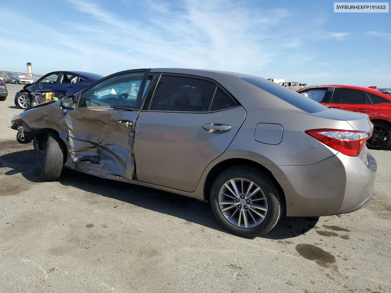 2015 Toyota Corolla L VIN: 5YFBURHEXFP191653 Lot: 67917084