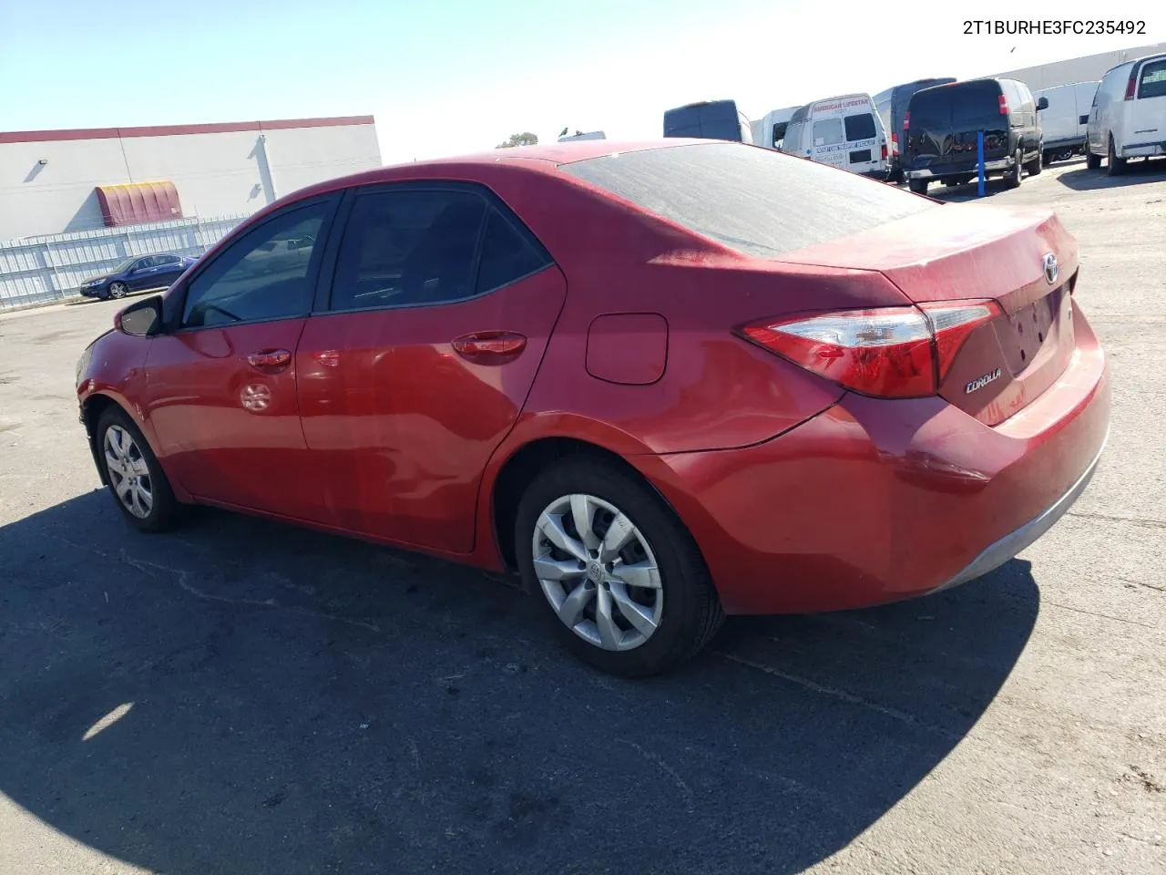 2015 Toyota Corolla L VIN: 2T1BURHE3FC235492 Lot: 68050994