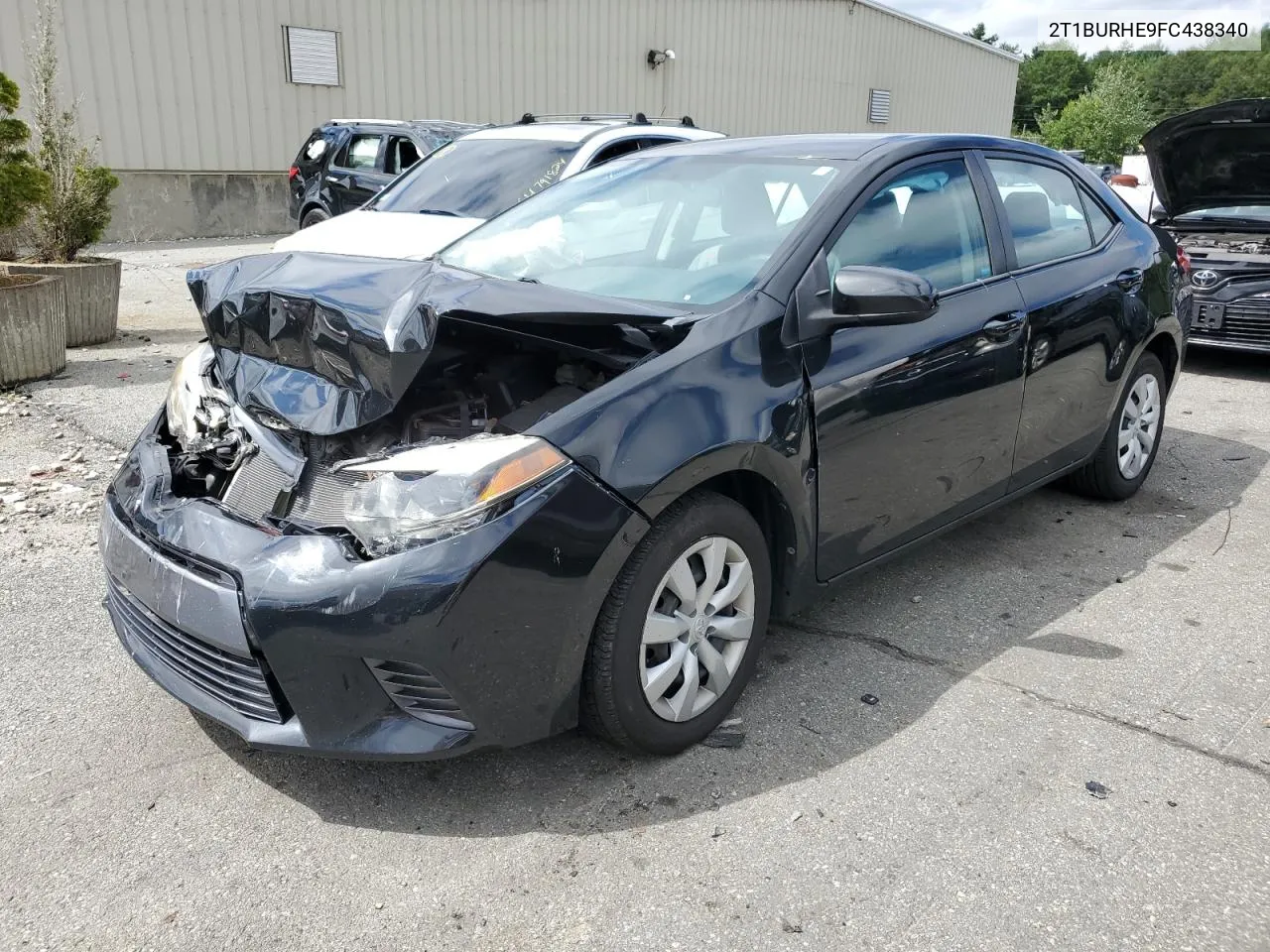 2015 Toyota Corolla L VIN: 2T1BURHE9FC438340 Lot: 68092404