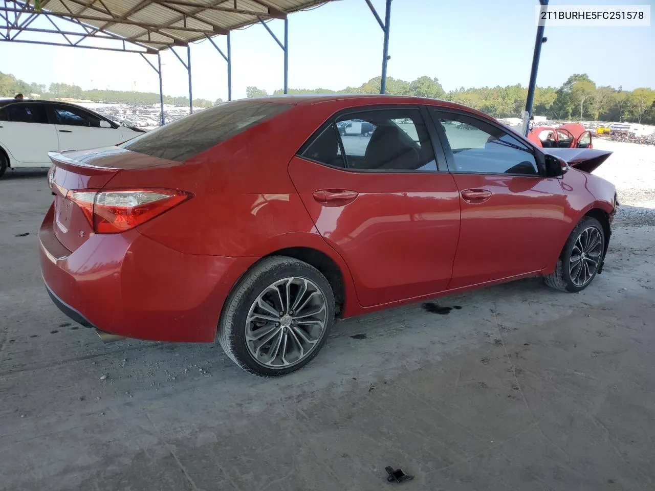 2015 Toyota Corolla L VIN: 2T1BURHE5FC251578 Lot: 68221274