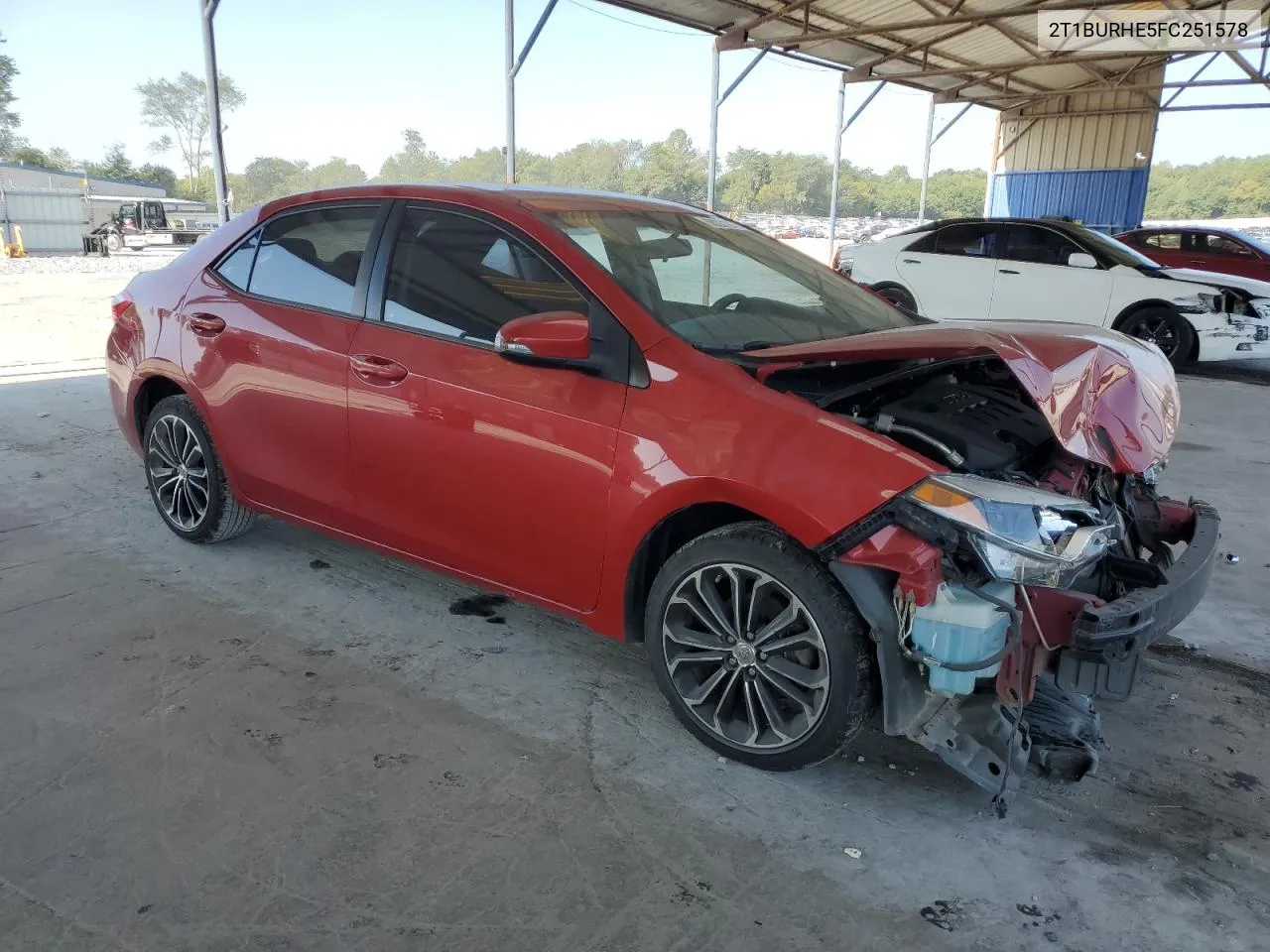 2015 Toyota Corolla L VIN: 2T1BURHE5FC251578 Lot: 68221274