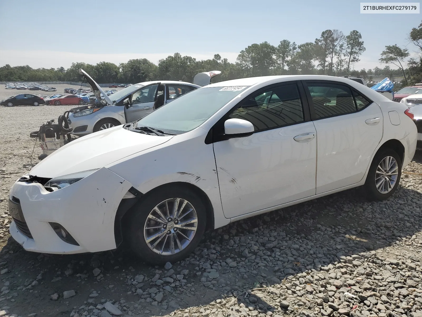 2015 Toyota Corolla L VIN: 2T1BURHEXFC279179 Lot: 68222454