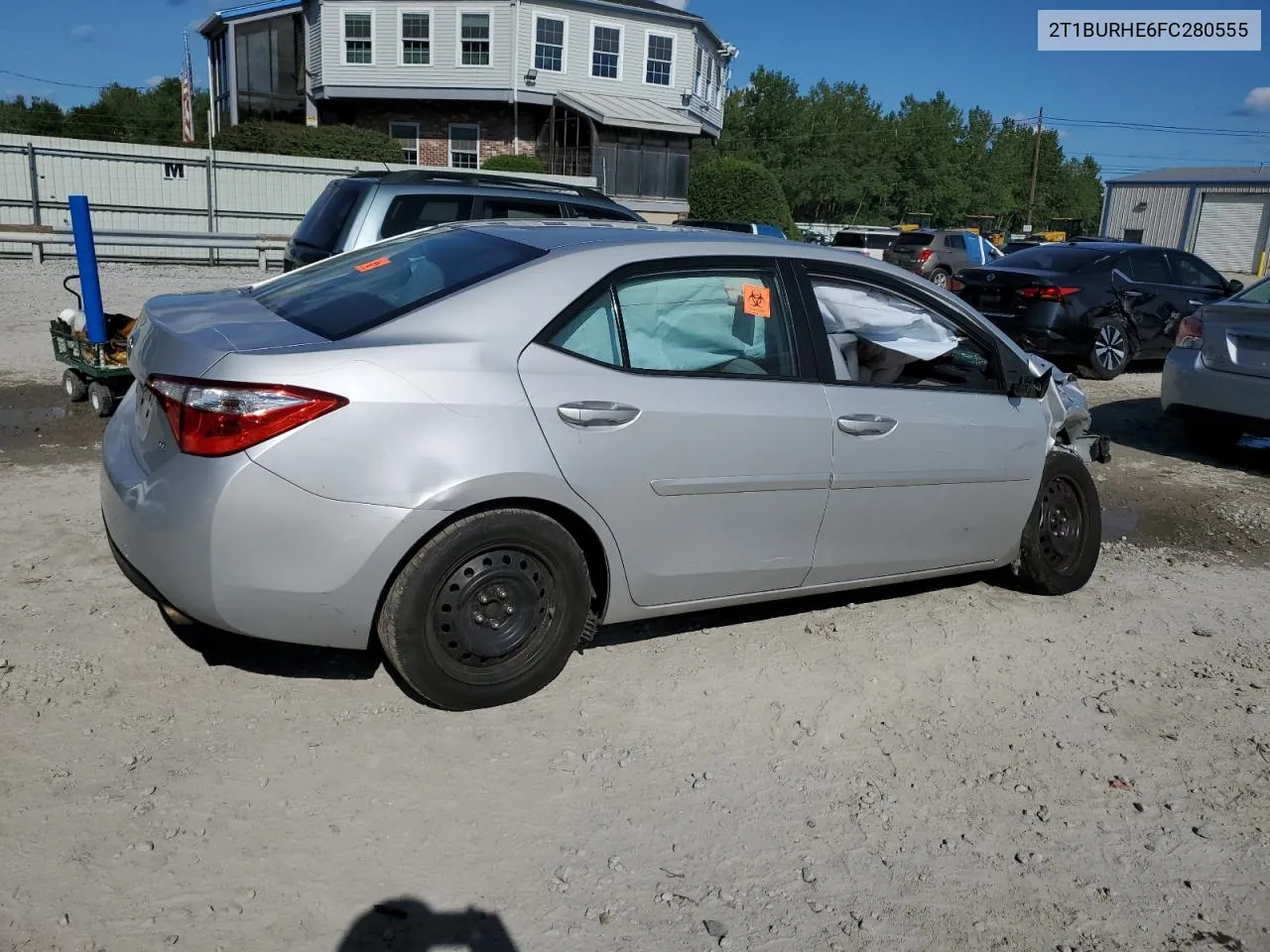 2015 Toyota Corolla L VIN: 2T1BURHE6FC280555 Lot: 68293664