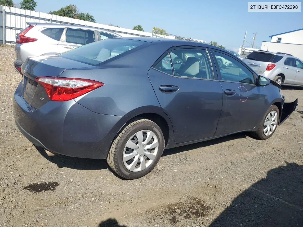 2015 Toyota Corolla L VIN: 2T1BURHE8FC472298 Lot: 68510794