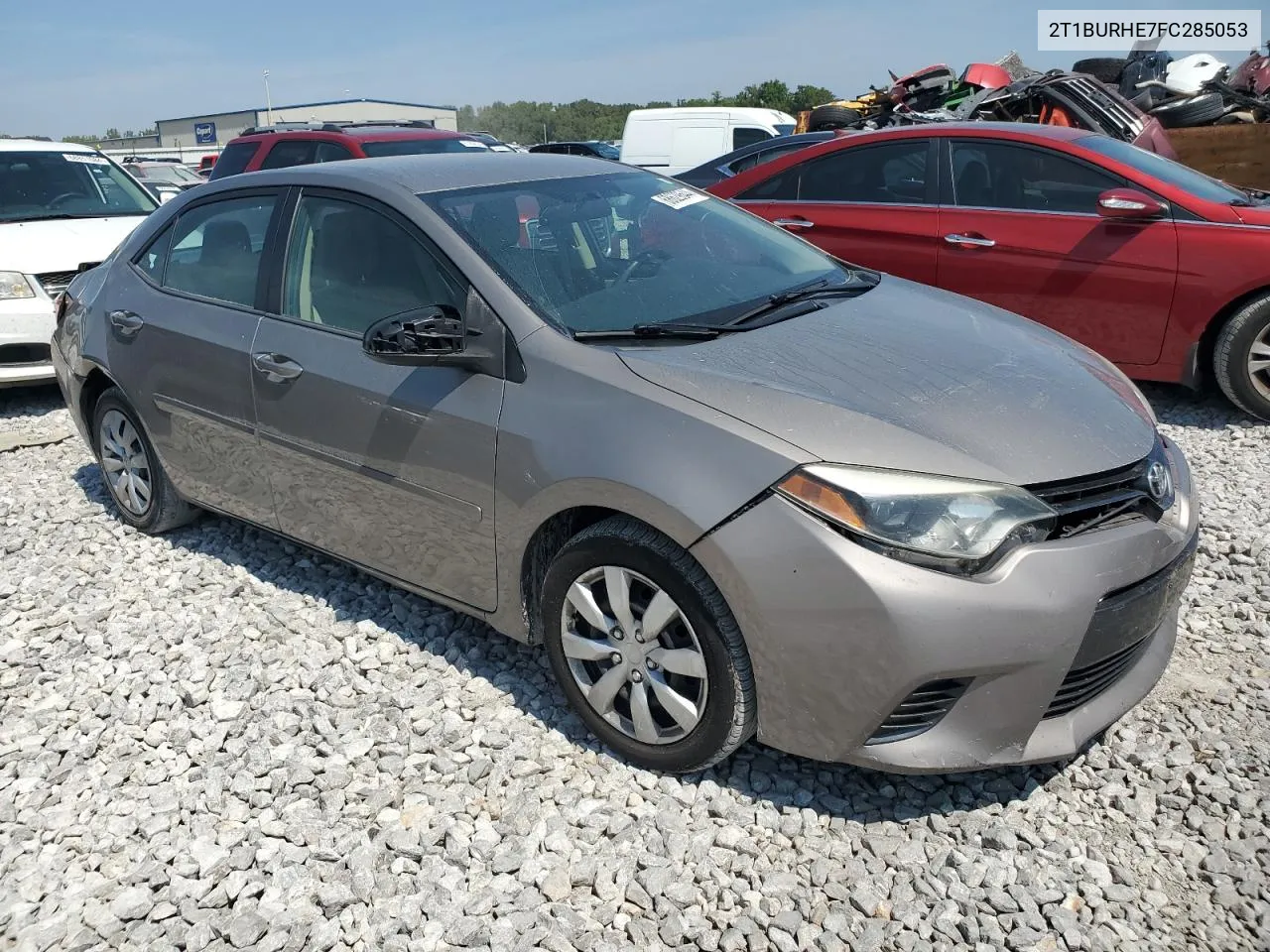 2T1BURHE7FC285053 2015 Toyota Corolla L