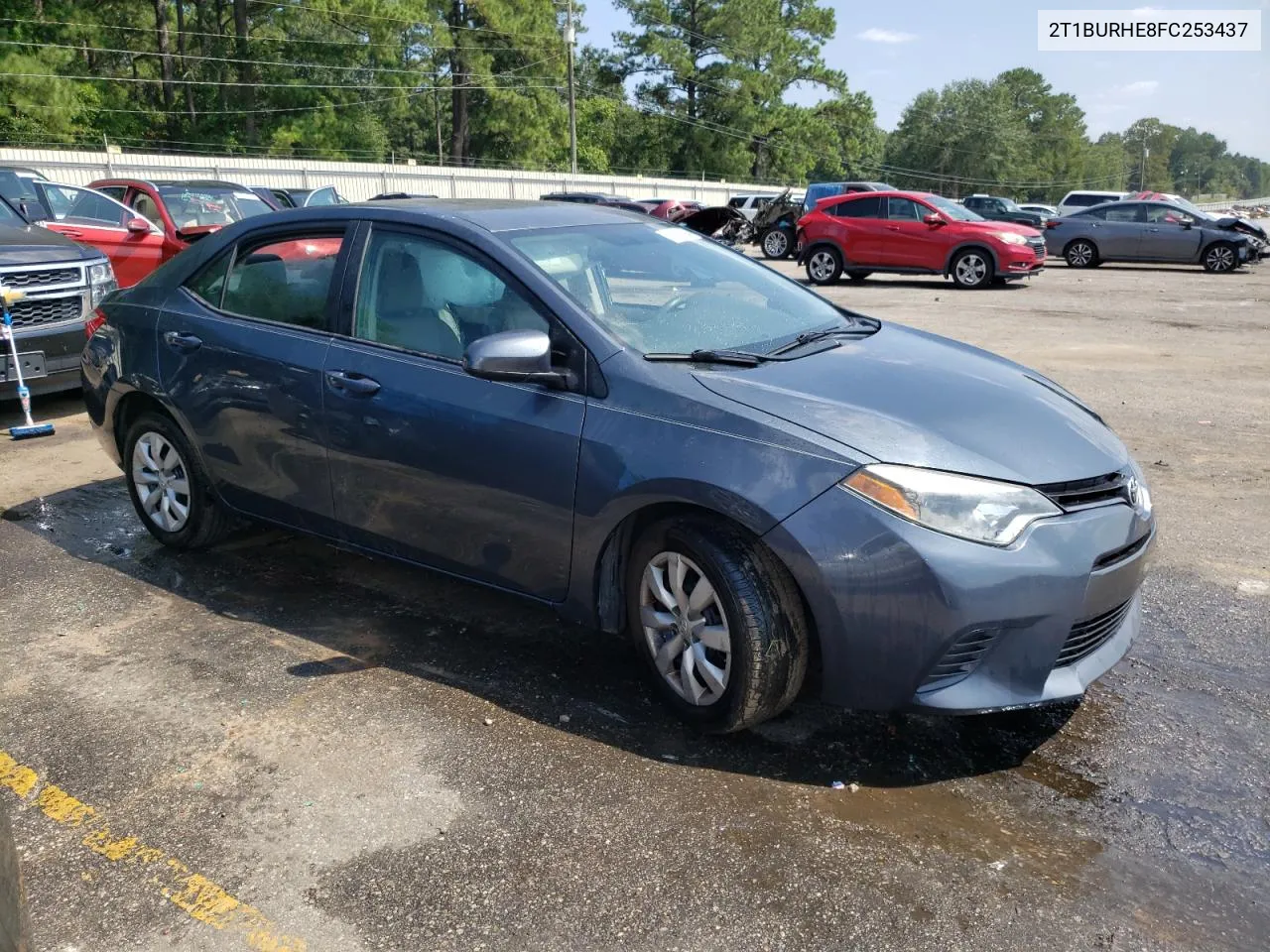 2015 Toyota Corolla L VIN: 2T1BURHE8FC253437 Lot: 68682494