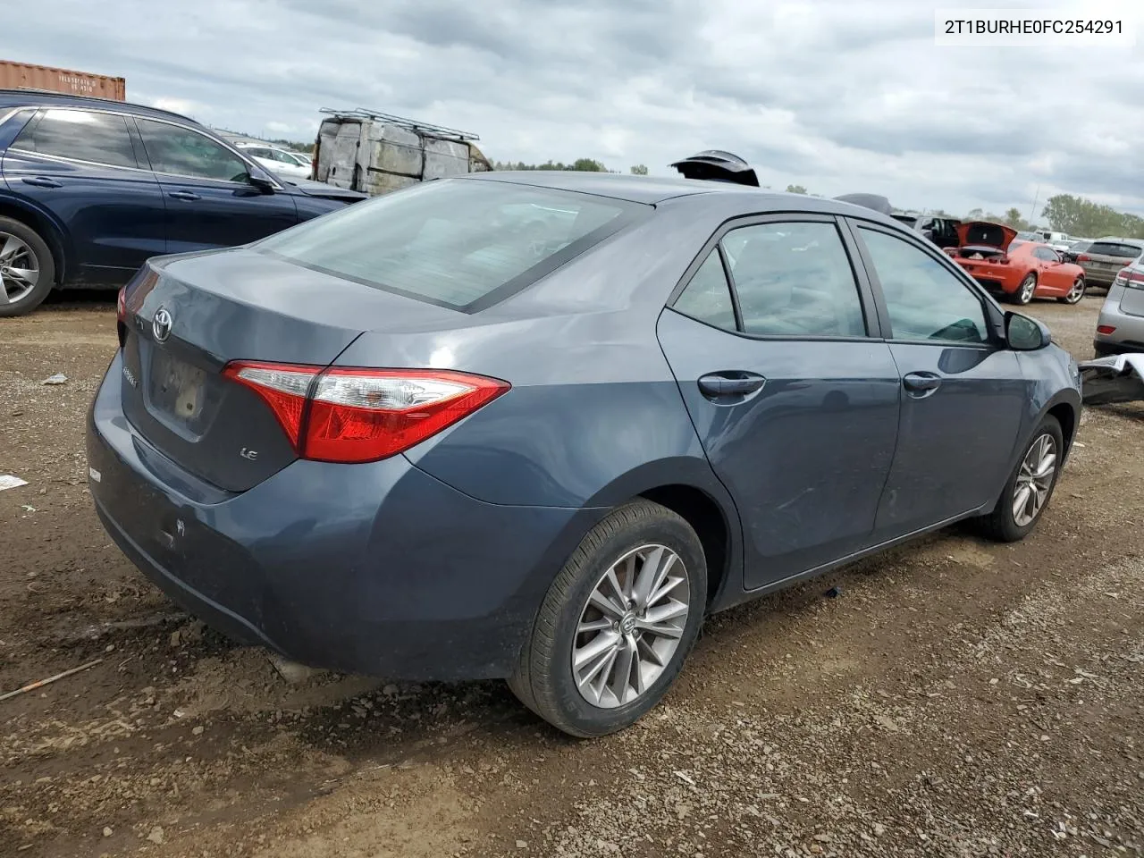 2015 Toyota Corolla L VIN: 2T1BURHE0FC254291 Lot: 68720134