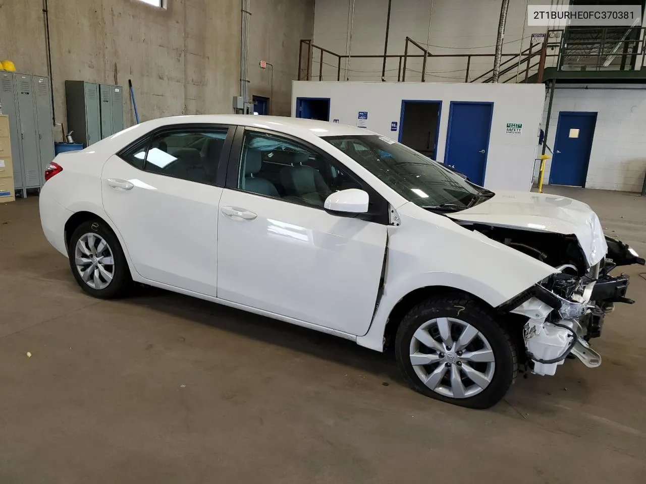 2T1BURHE0FC370381 2015 Toyota Corolla L