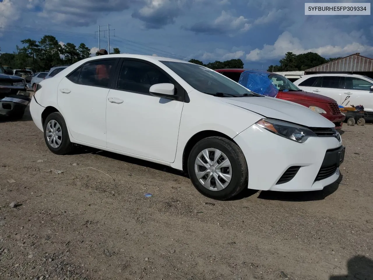 2015 Toyota Corolla L VIN: 5YFBURHE5FP309334 Lot: 68978774