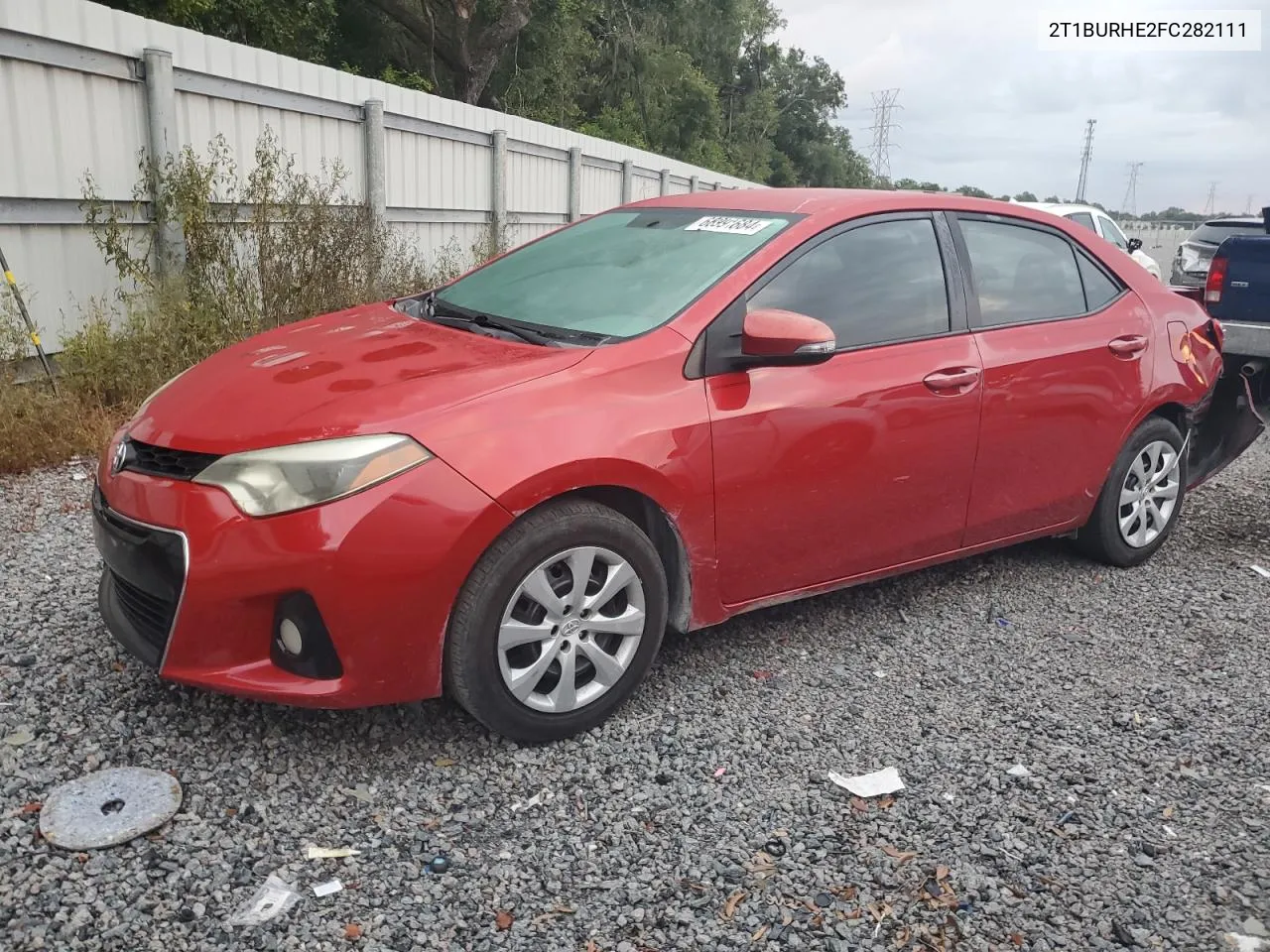 2015 Toyota Corolla L VIN: 2T1BURHE2FC282111 Lot: 68991684