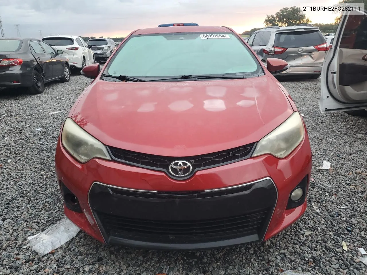 2015 Toyota Corolla L VIN: 2T1BURHE2FC282111 Lot: 68991684