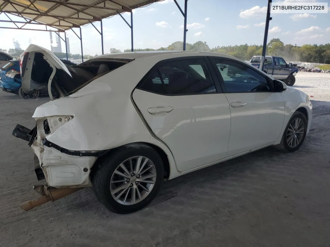 2015 Toyota Corolla L VIN: 2T1BURHE2FC317228 Lot: 68995424