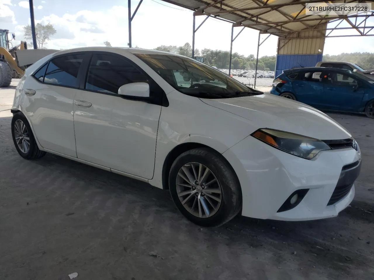 2015 Toyota Corolla L VIN: 2T1BURHE2FC317228 Lot: 68995424