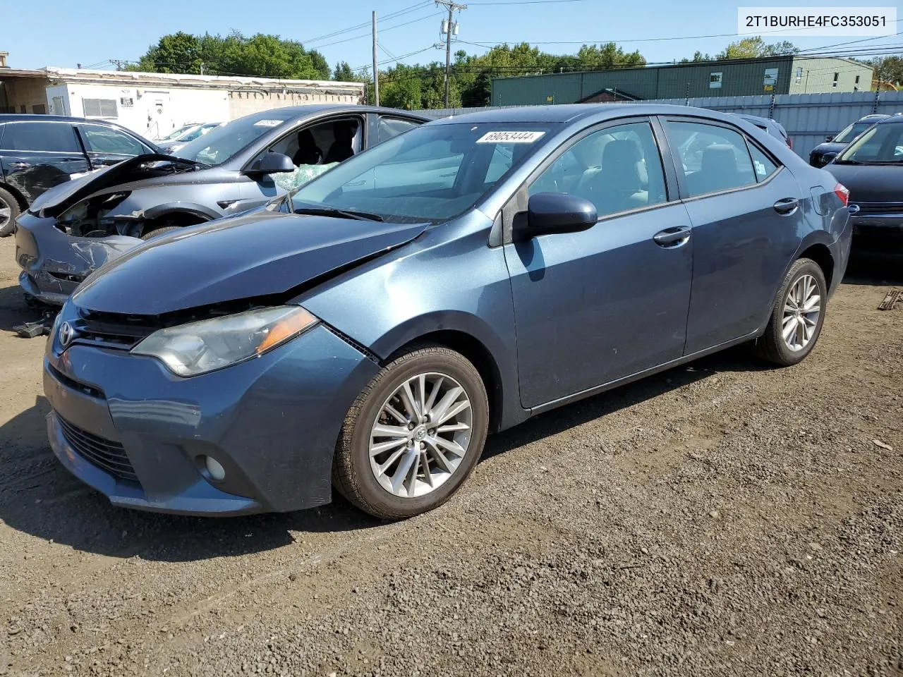 2015 Toyota Corolla L VIN: 2T1BURHE4FC353051 Lot: 69053444