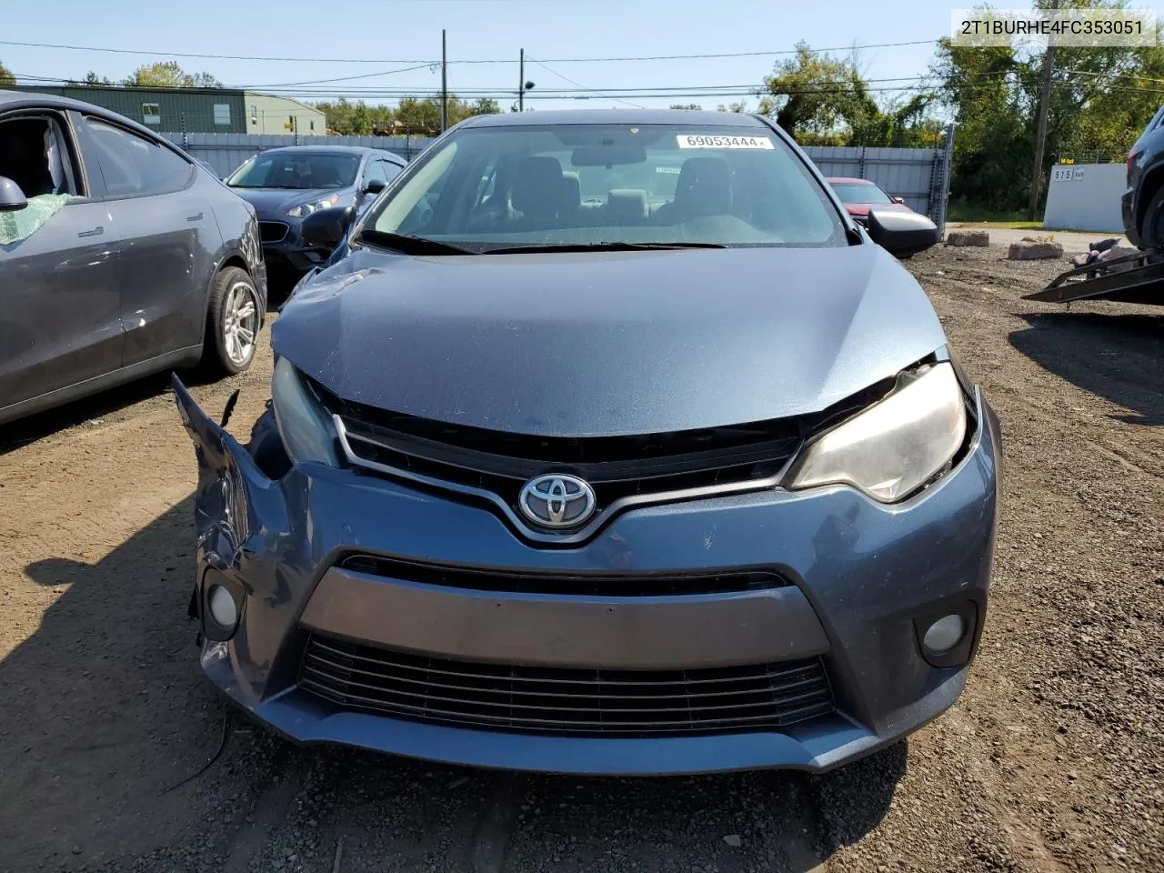 2015 Toyota Corolla L VIN: 2T1BURHE4FC353051 Lot: 69053444