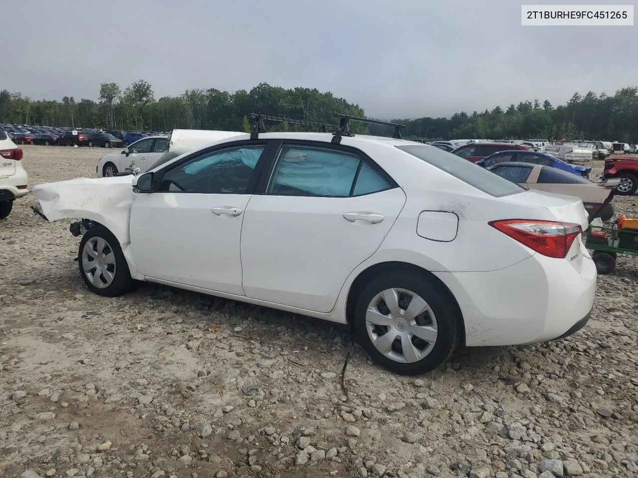 2015 Toyota Corolla L VIN: 2T1BURHE9FC451265 Lot: 69068624