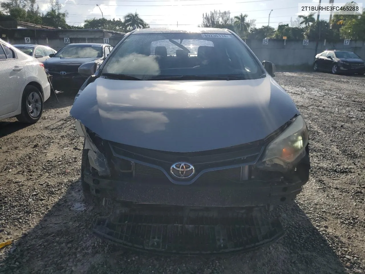 2T1BURHE3FC465288 2015 Toyota Corolla L