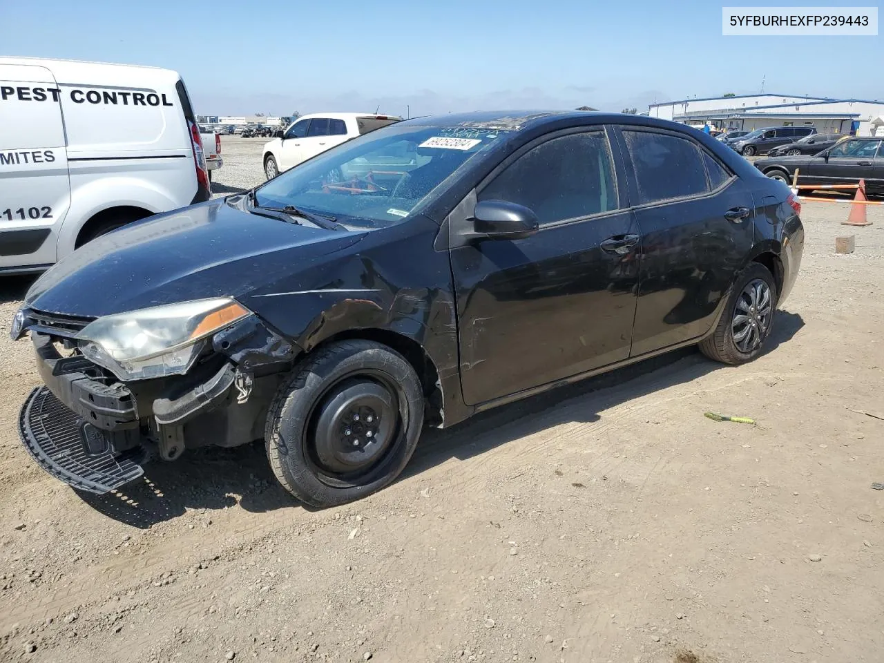 2015 Toyota Corolla L VIN: 5YFBURHEXFP239443 Lot: 69252304