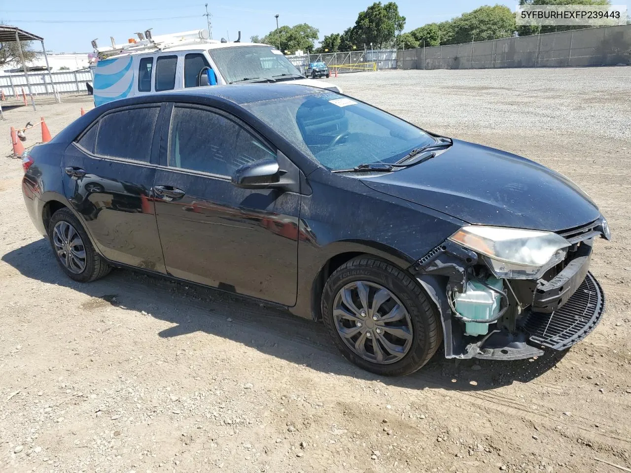 2015 Toyota Corolla L VIN: 5YFBURHEXFP239443 Lot: 69252304