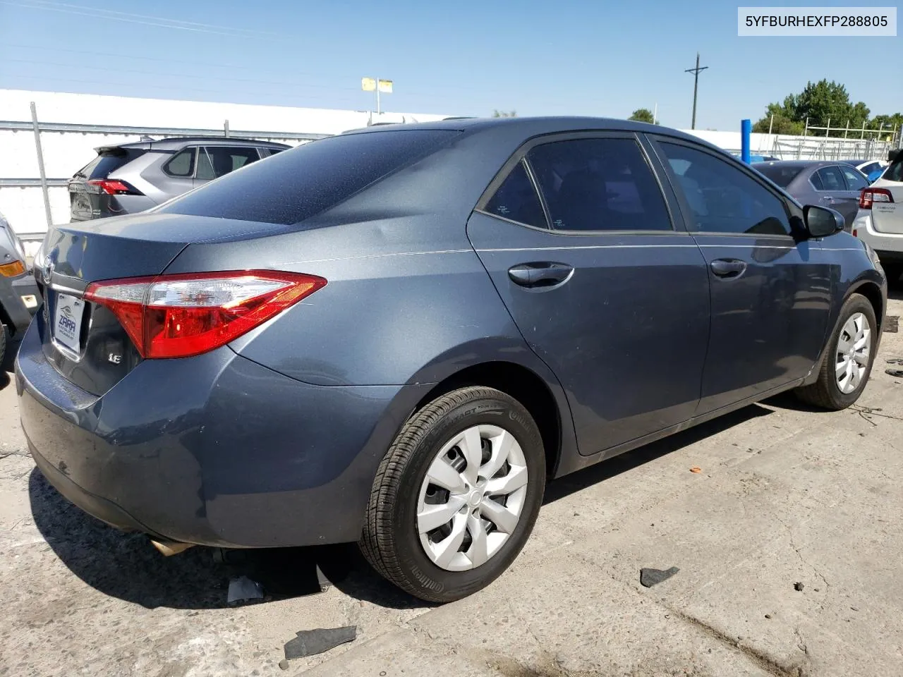 2015 Toyota Corolla L VIN: 5YFBURHEXFP288805 Lot: 69335474