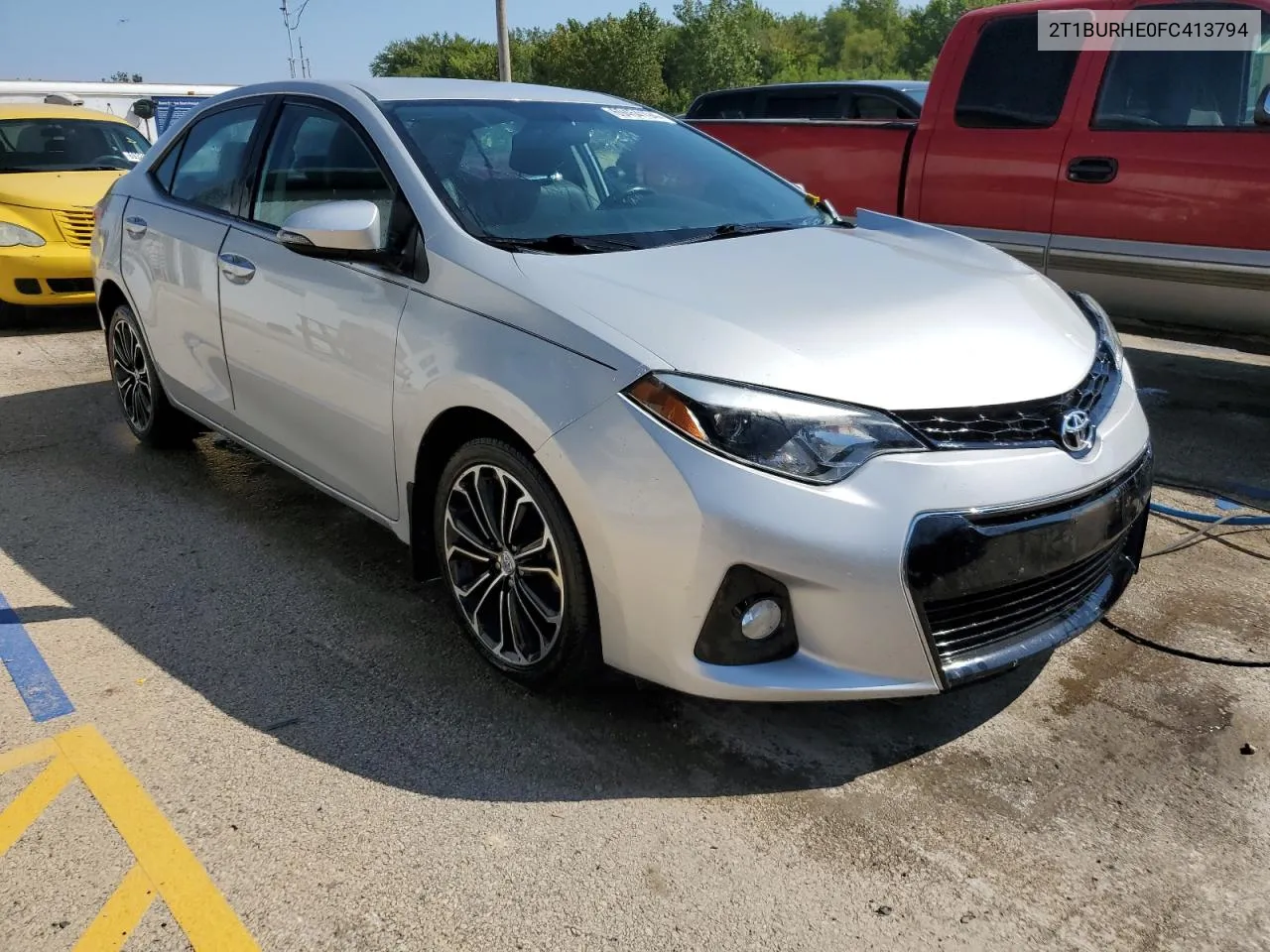 2015 Toyota Corolla L VIN: 2T1BURHE0FC413794 Lot: 69454194