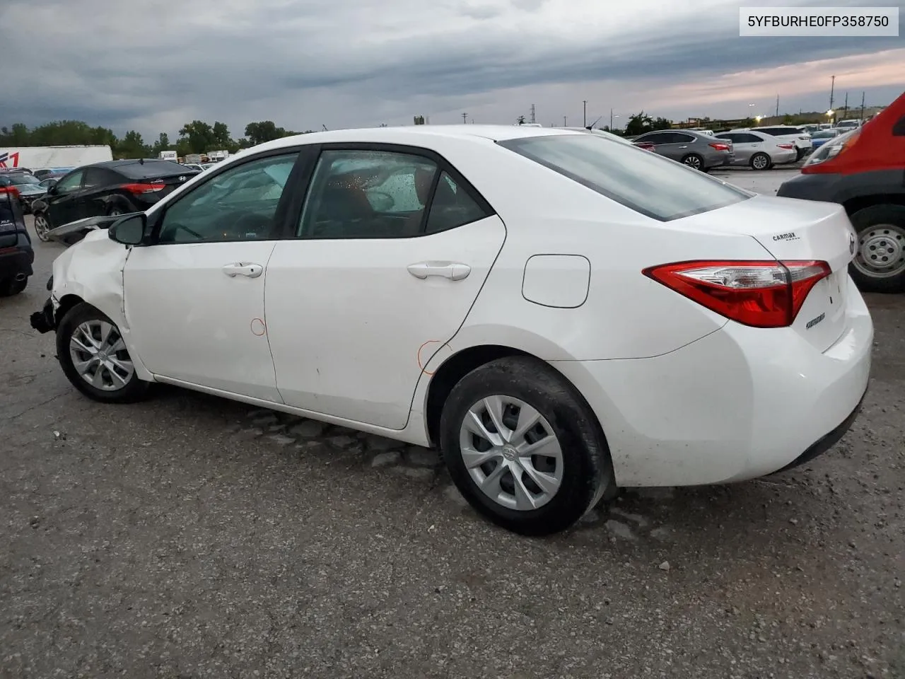 2015 Toyota Corolla L VIN: 5YFBURHE0FP358750 Lot: 69527254