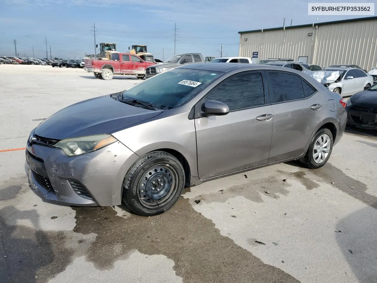 5YFBURHE7FP353562 2015 Toyota Corolla L