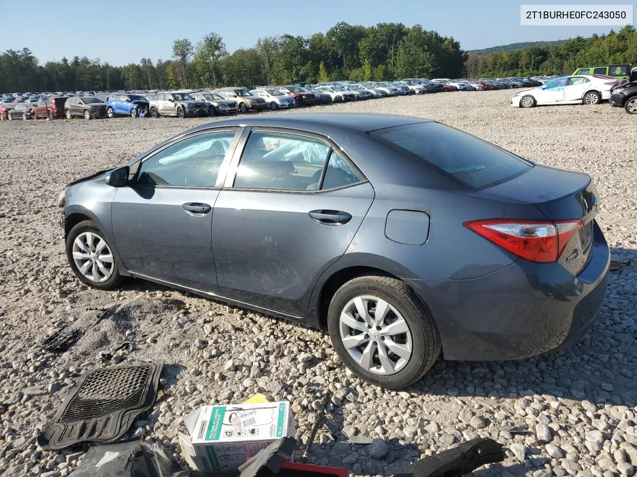 2015 Toyota Corolla L VIN: 2T1BURHE0FC243050 Lot: 69591534