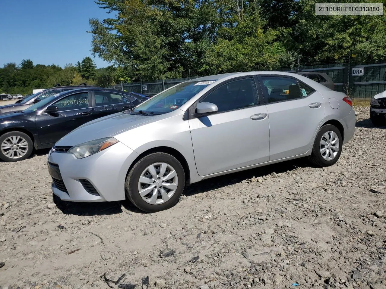 2015 Toyota Corolla L VIN: 2T1BURHE8FC313880 Lot: 69878614