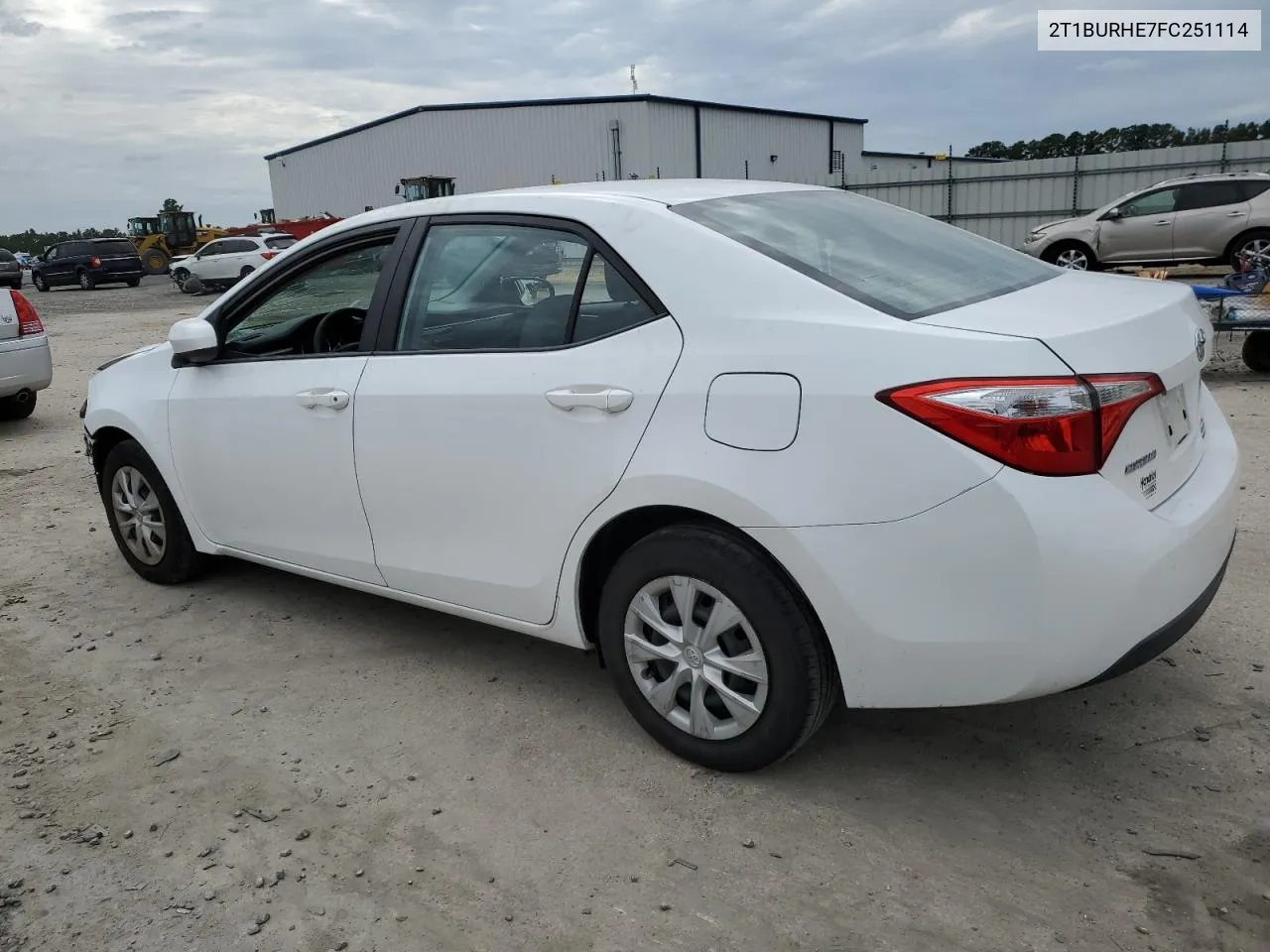 2T1BURHE7FC251114 2015 Toyota Corolla L