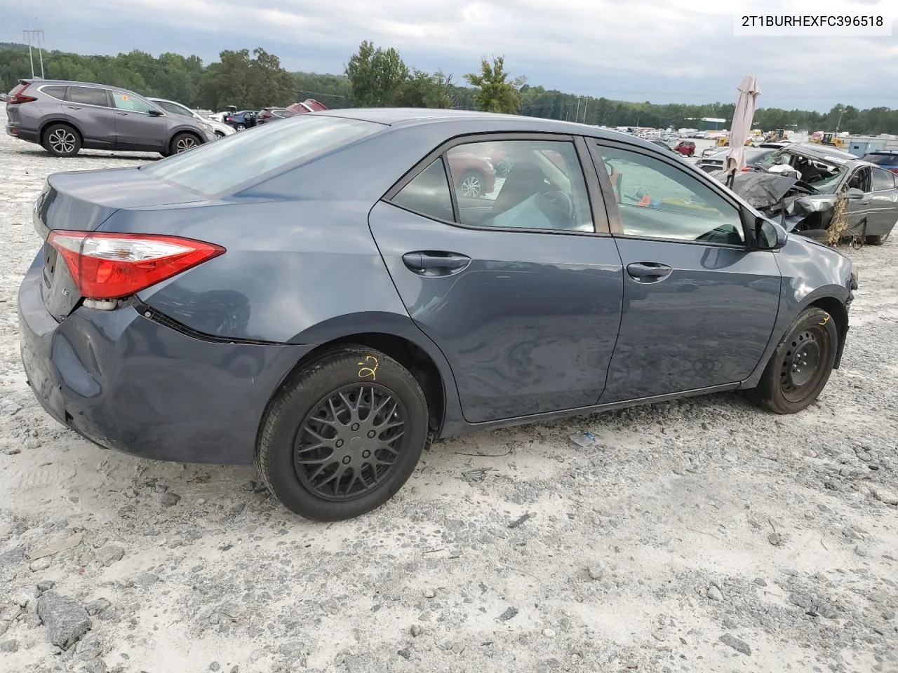 2015 Toyota Corolla L VIN: 2T1BURHEXFC396518 Lot: 69934244