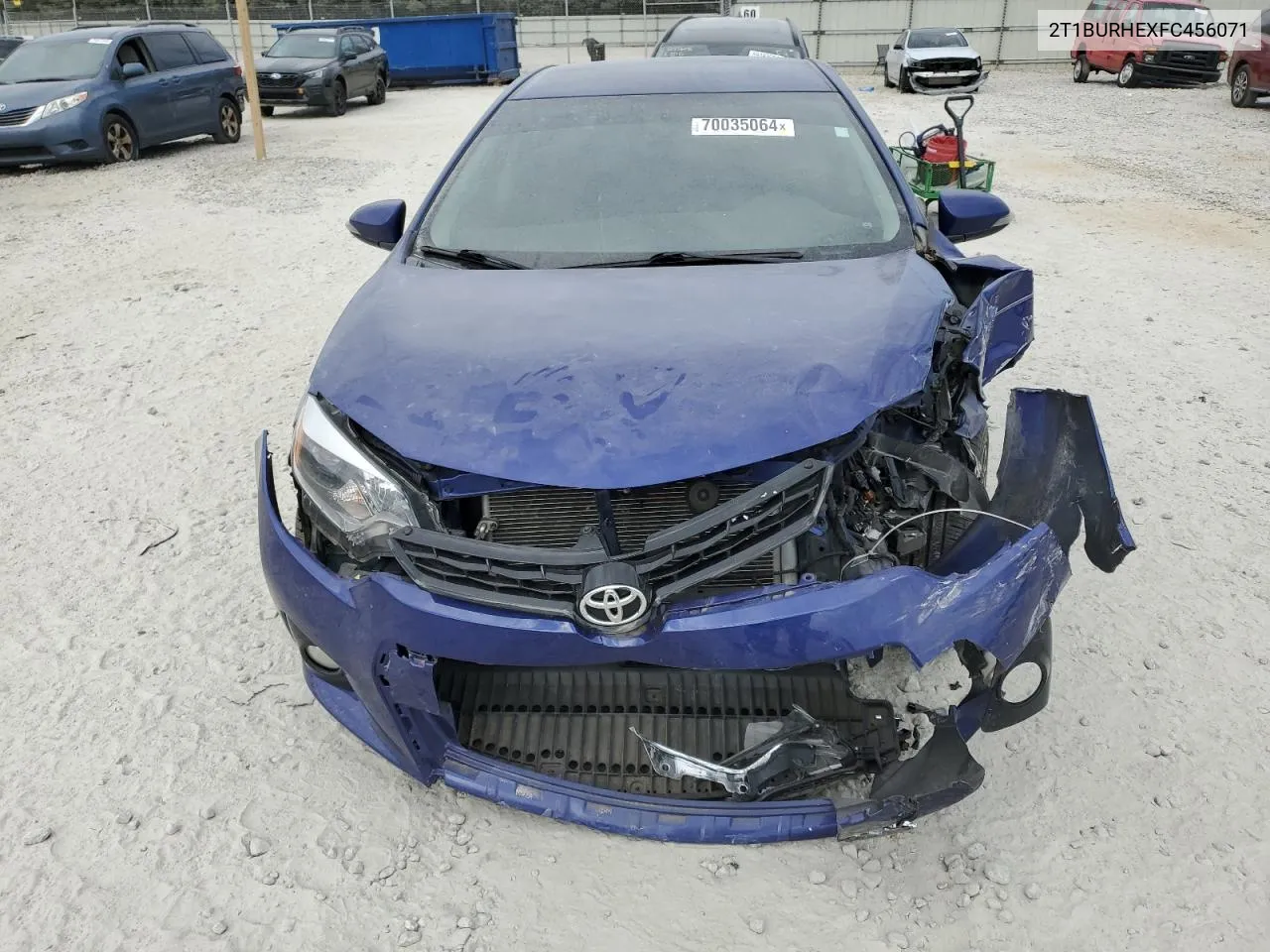 2T1BURHEXFC456071 2015 Toyota Corolla L