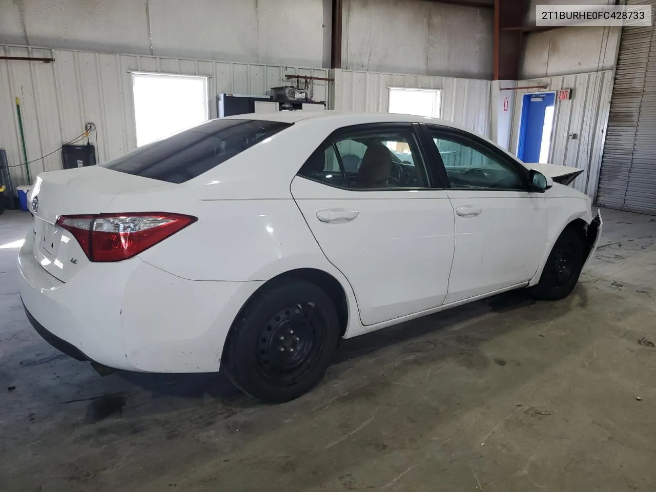 2015 Toyota Corolla L VIN: 2T1BURHE0FC428733 Lot: 70147424