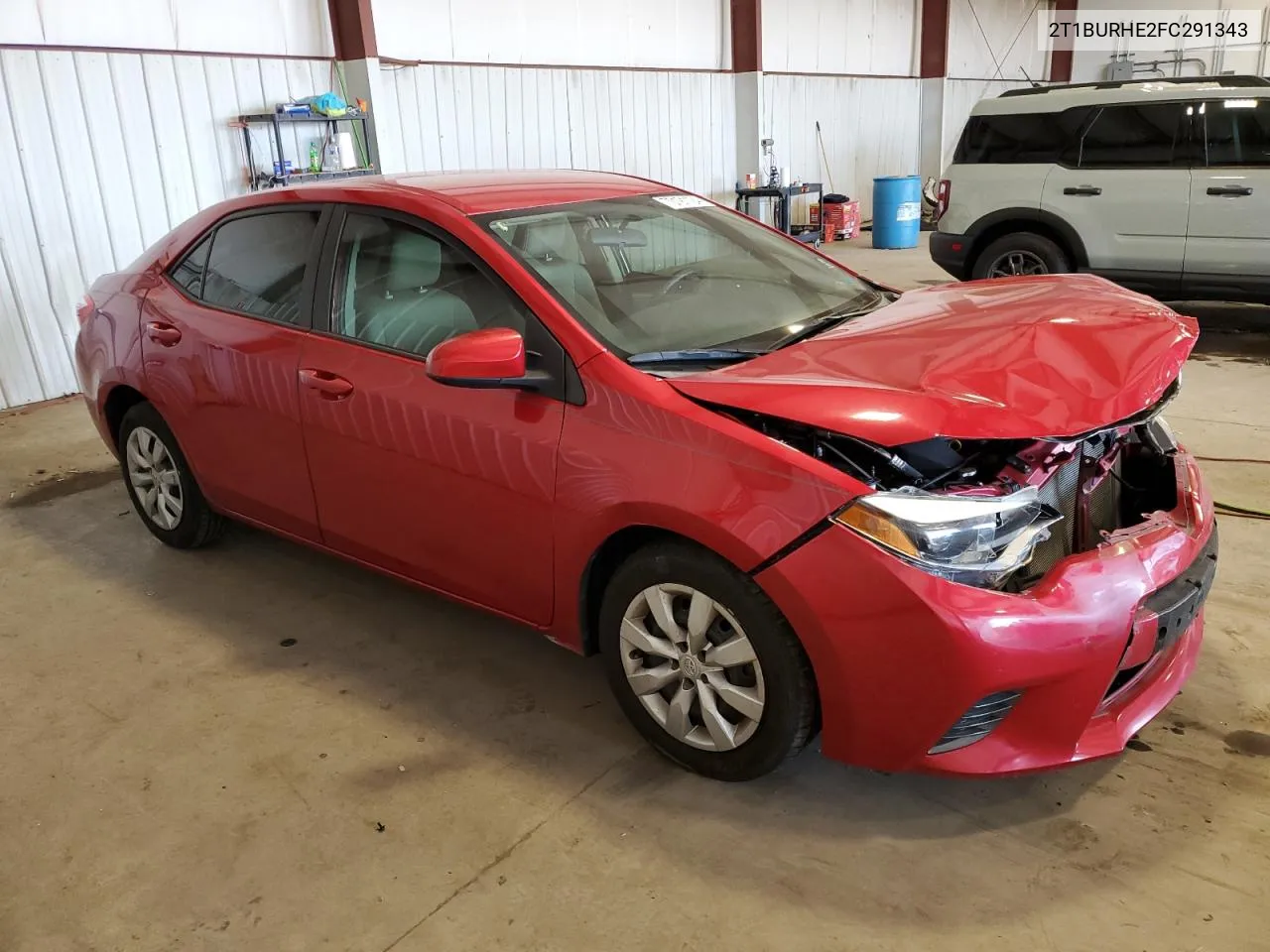 2015 Toyota Corolla L VIN: 2T1BURHE2FC291343 Lot: 70191124