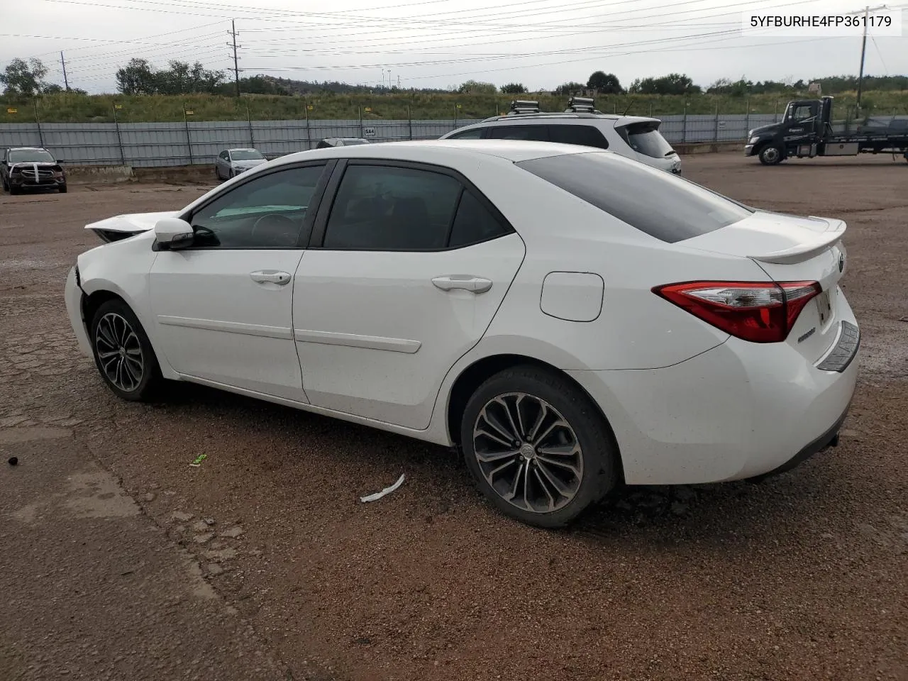 2015 Toyota Corolla L VIN: 5YFBURHE4FP361179 Lot: 70366214