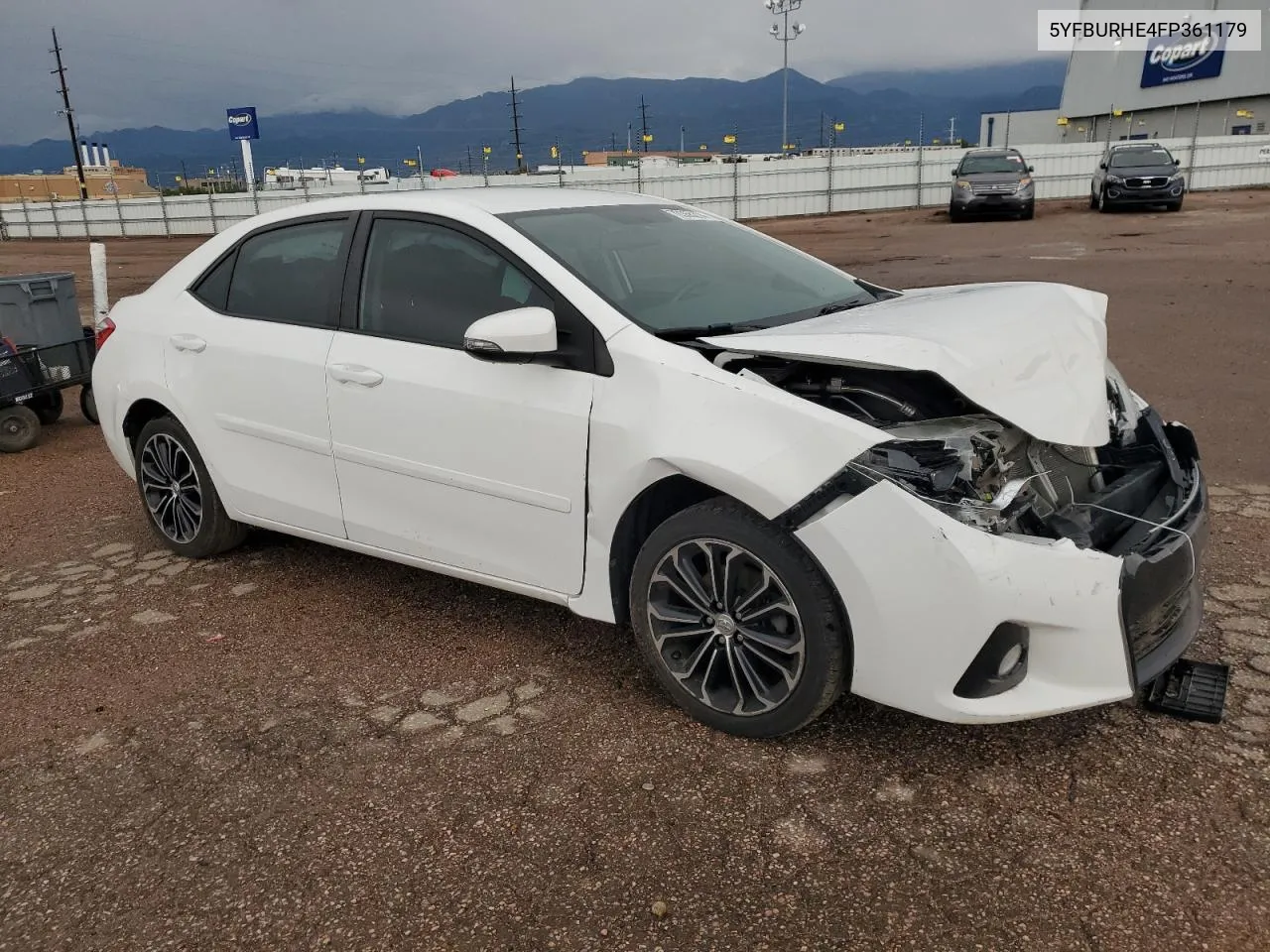 2015 Toyota Corolla L VIN: 5YFBURHE4FP361179 Lot: 70366214