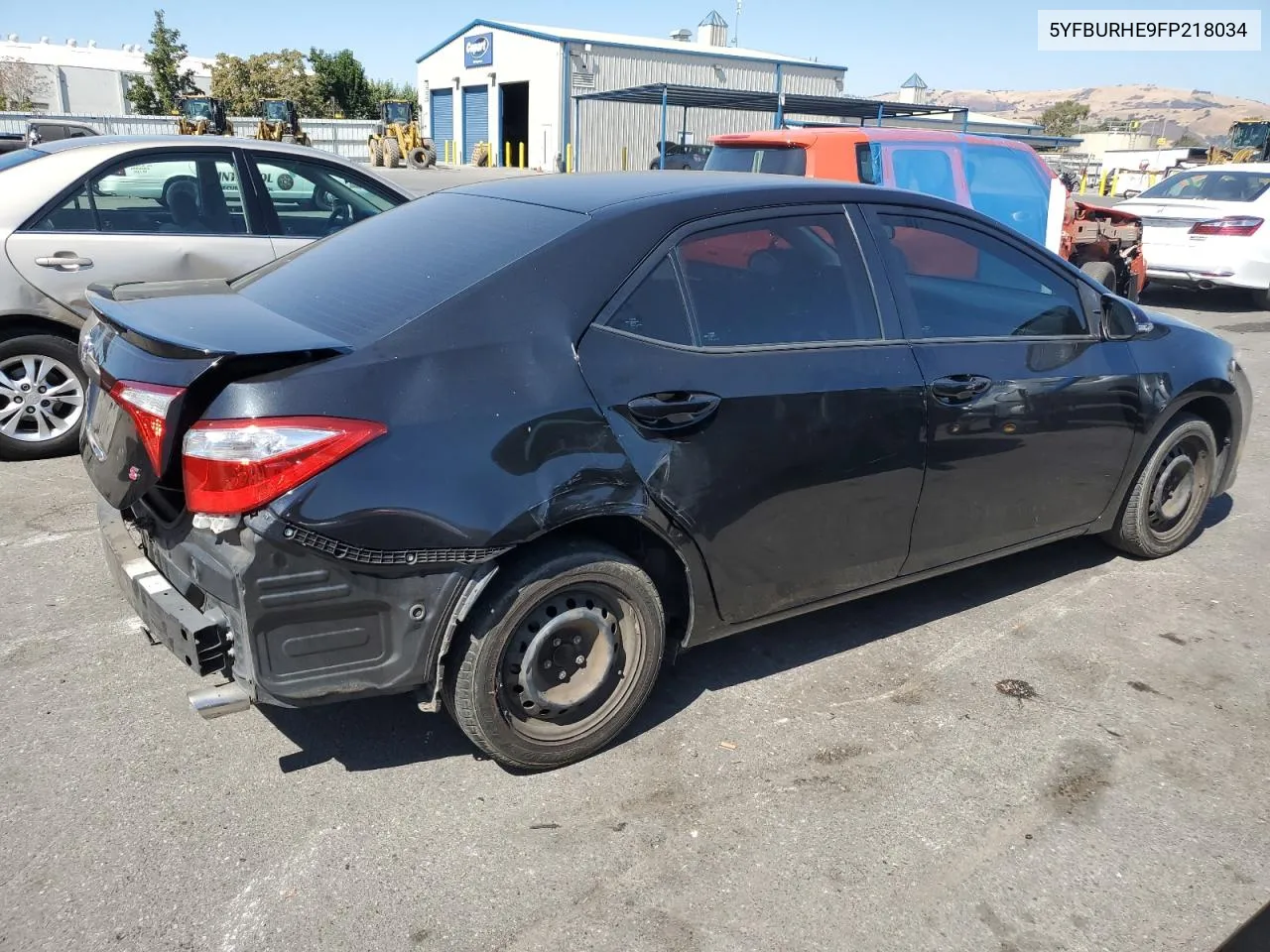 2015 Toyota Corolla L VIN: 5YFBURHE9FP218034 Lot: 70406964