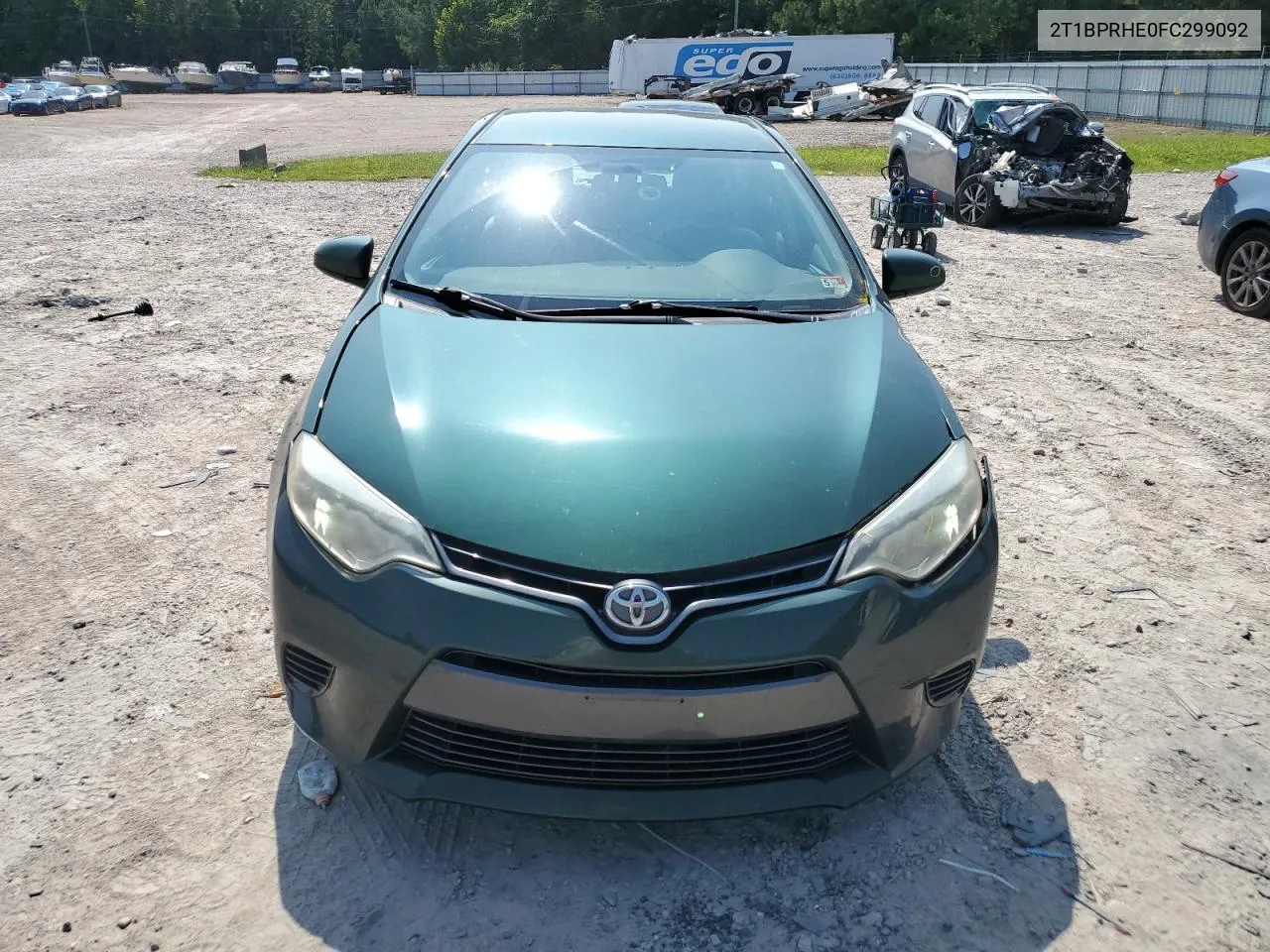 2015 Toyota Corolla Eco VIN: 2T1BPRHE0FC299092 Lot: 70618004