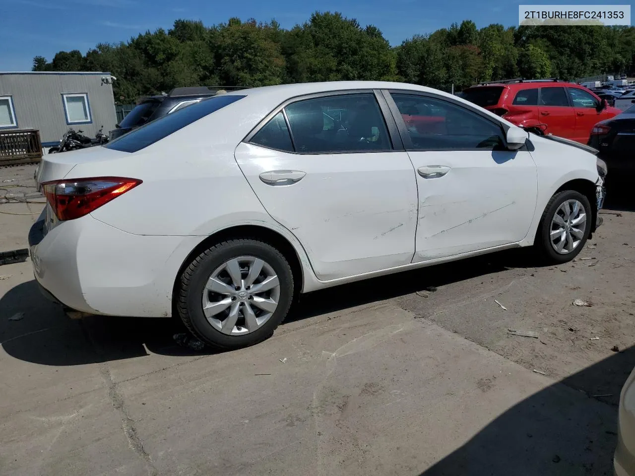 2015 Toyota Corolla L VIN: 2T1BURHE8FC241353 Lot: 70627384