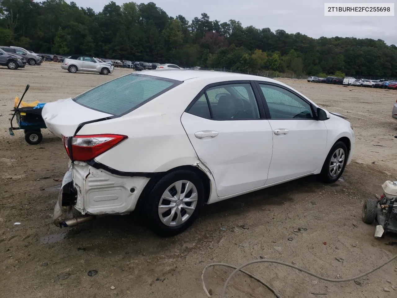 2015 Toyota Corolla L VIN: 2T1BURHE2FC255698 Lot: 70660874