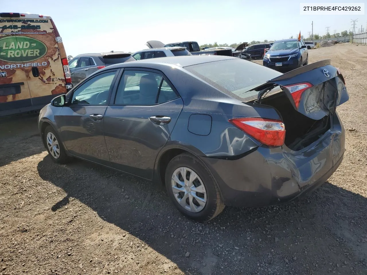 2015 Toyota Corolla Eco VIN: 2T1BPRHE4FC429262 Lot: 70662264