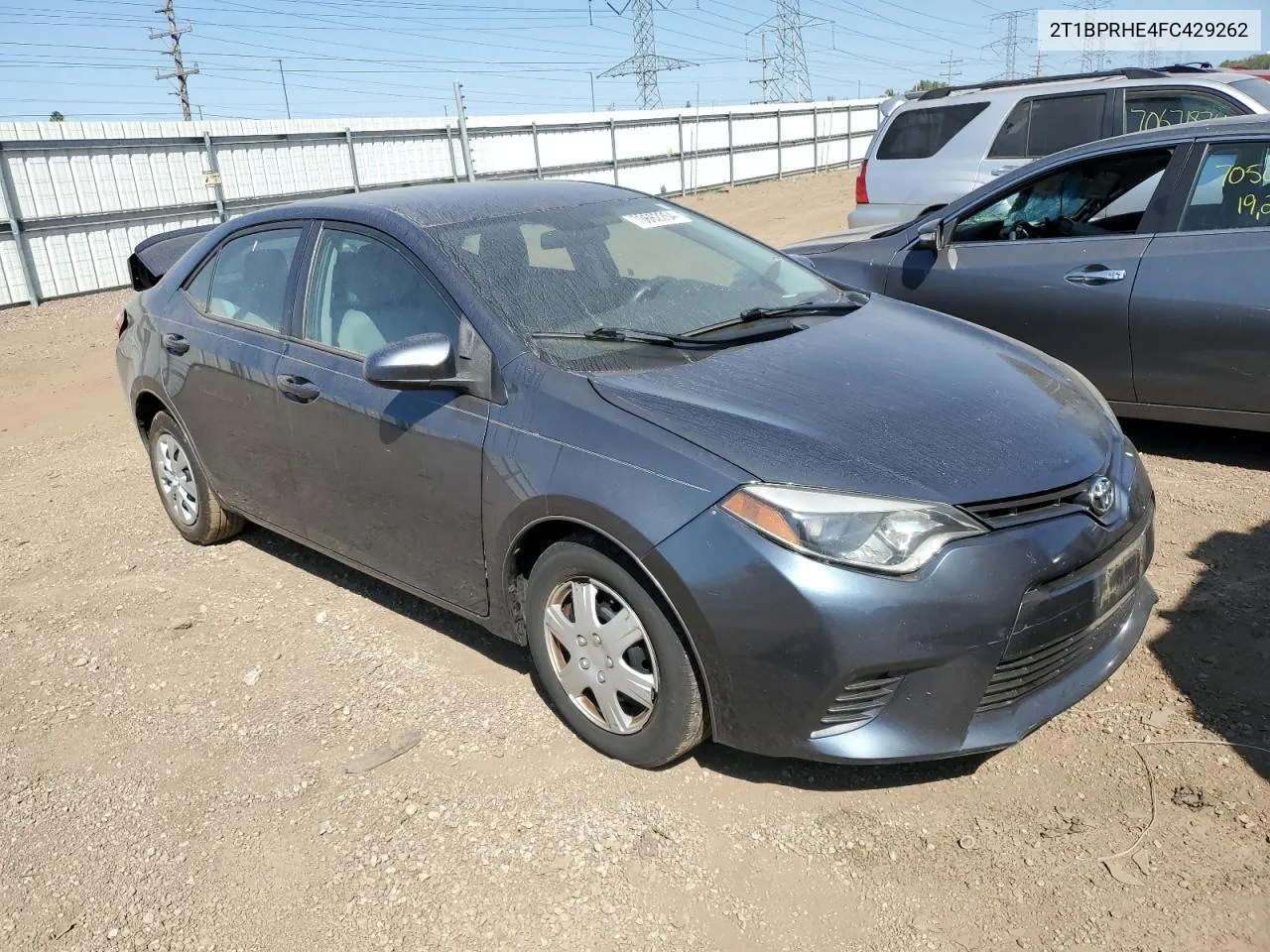 2015 Toyota Corolla Eco VIN: 2T1BPRHE4FC429262 Lot: 70662264