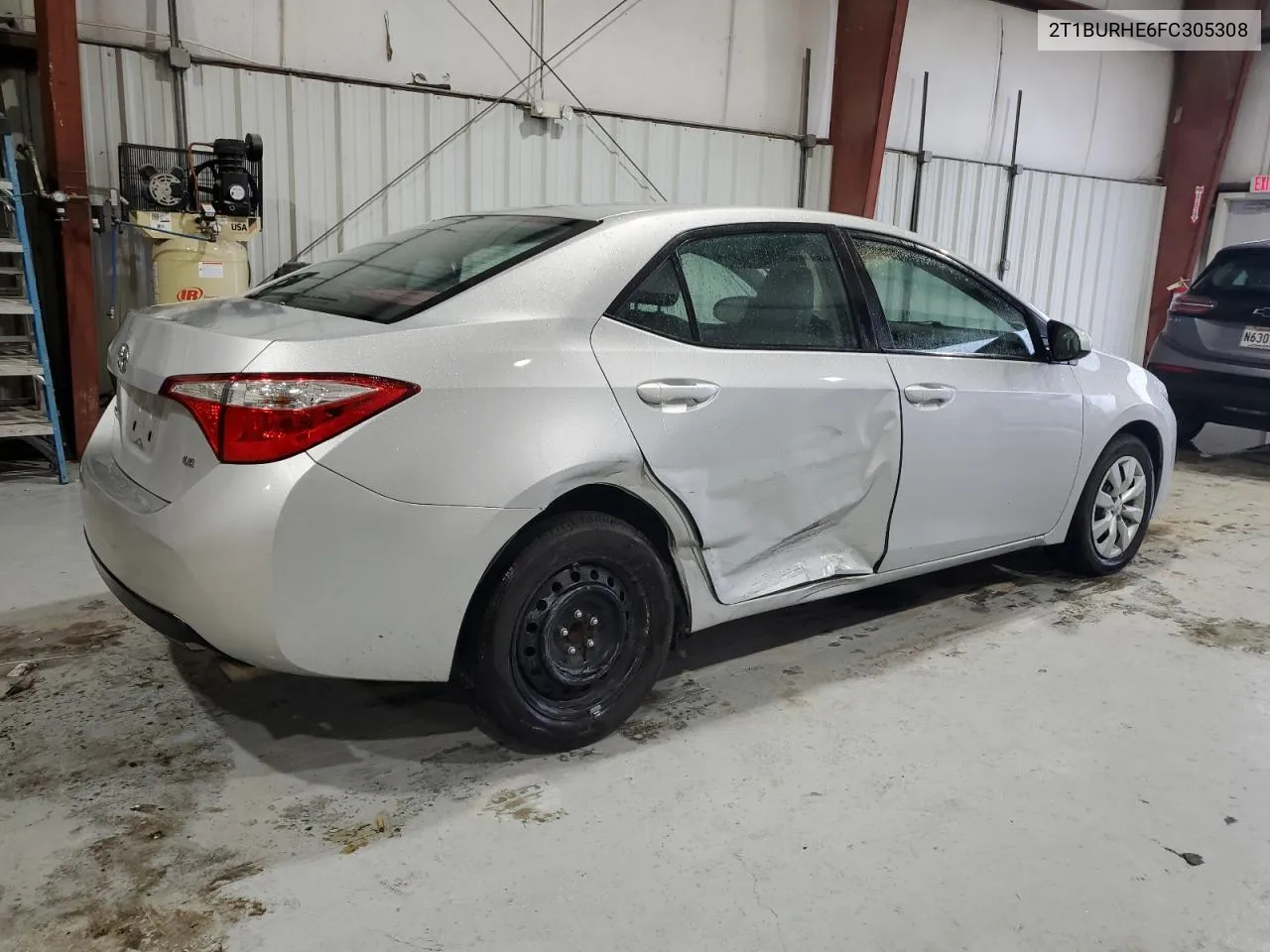 2015 Toyota Corolla L VIN: 2T1BURHE6FC305308 Lot: 70727354