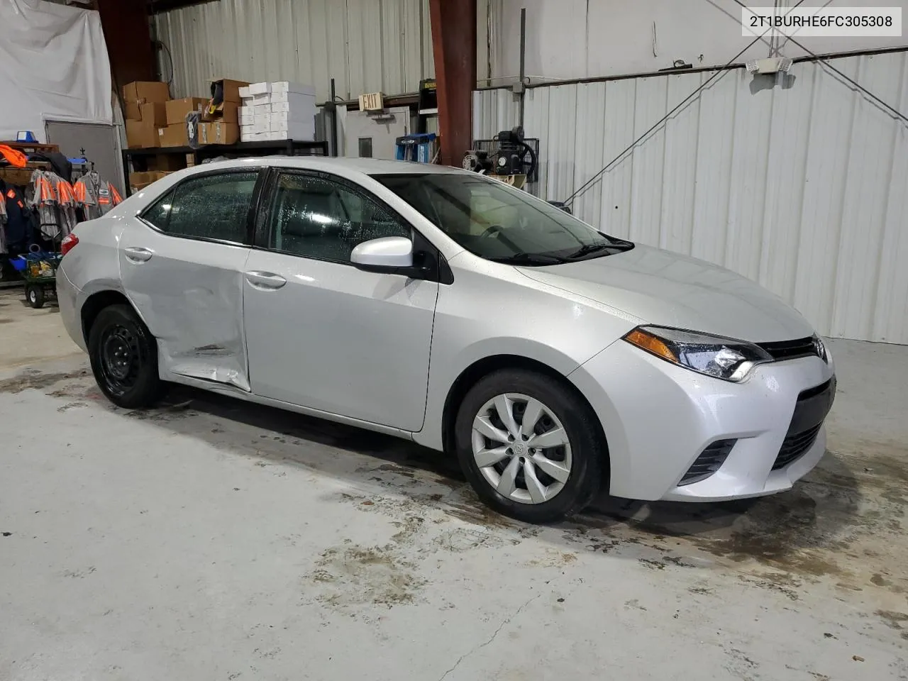 2015 Toyota Corolla L VIN: 2T1BURHE6FC305308 Lot: 70727354