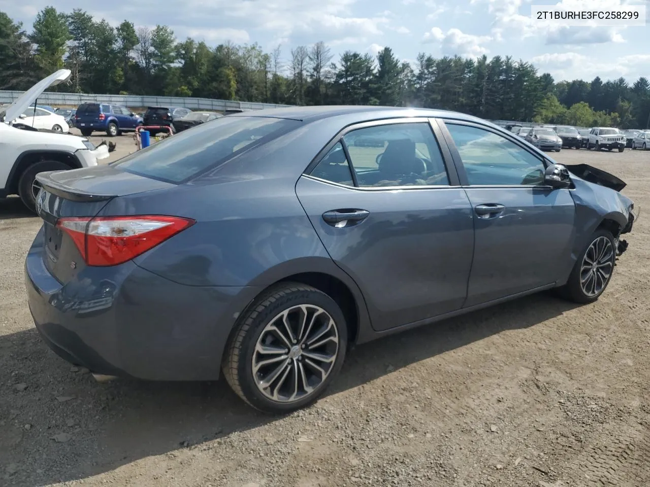 2015 Toyota Corolla L VIN: 2T1BURHE3FC258299 Lot: 70749434