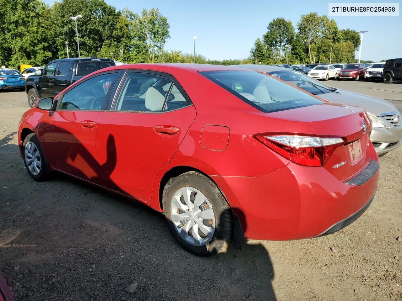 2015 Toyota Corolla L VIN: 2T1BURHE8FC254958 Lot: 70749684