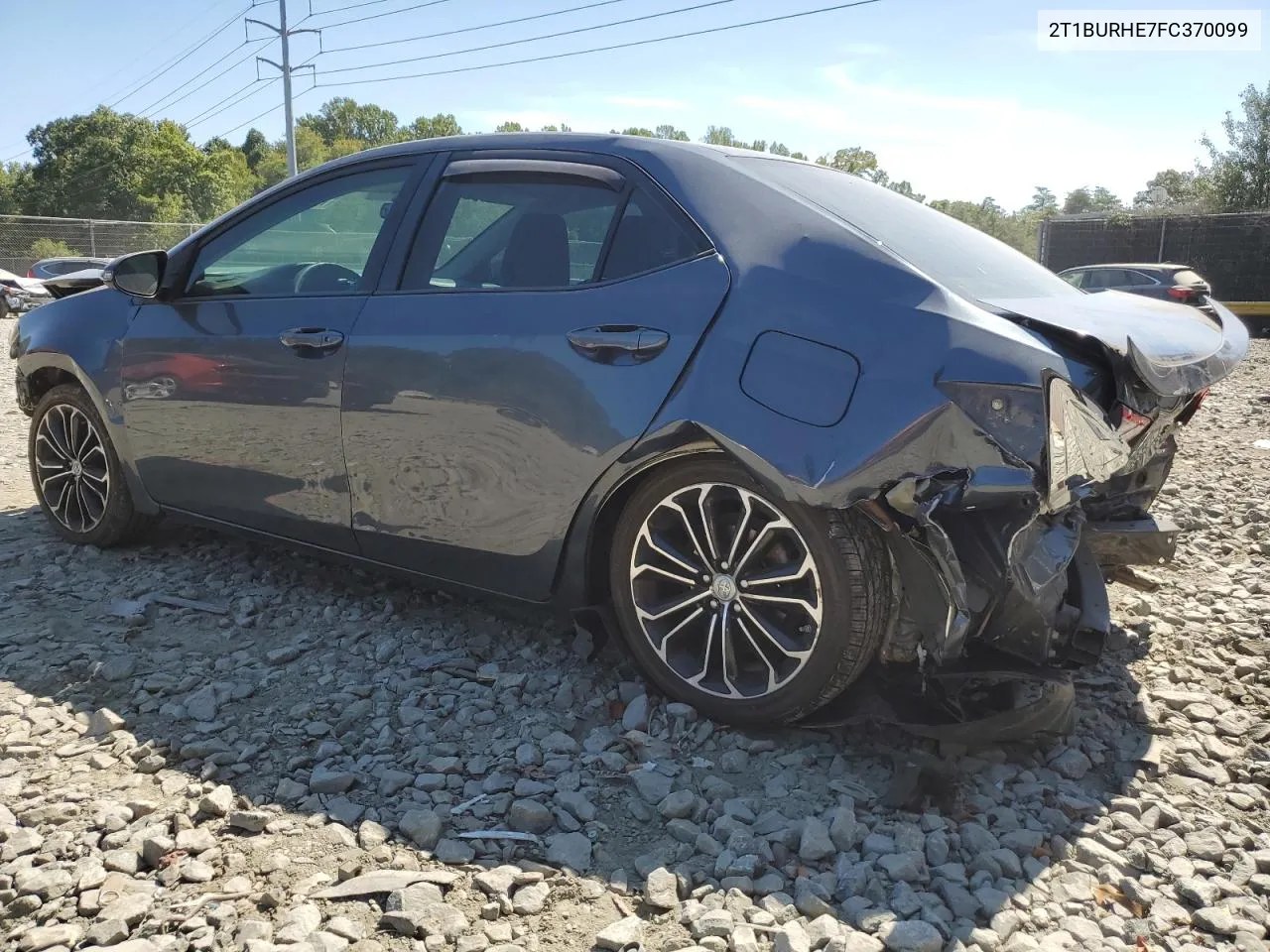 2015 Toyota Corolla L VIN: 2T1BURHE7FC370099 Lot: 70814814