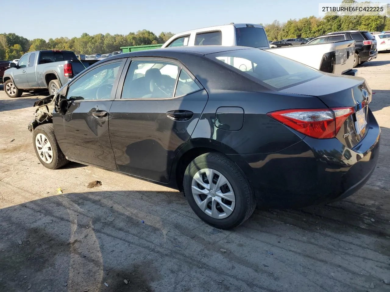 2015 Toyota Corolla L VIN: 2T1BURHE6FC422225 Lot: 70858964