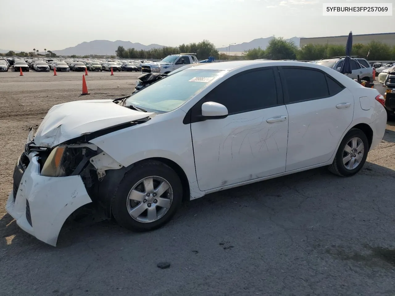 2015 Toyota Corolla L VIN: 5YFBURHE3FP257069 Lot: 70988524