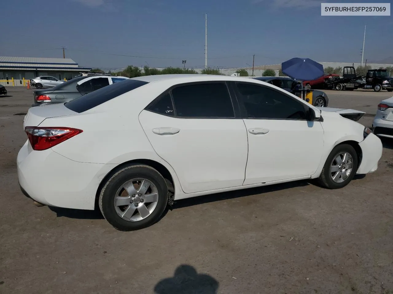 2015 Toyota Corolla L VIN: 5YFBURHE3FP257069 Lot: 70988524